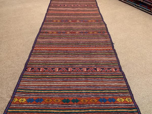 Handmade Afghan Baluchi Rug, Red, 5.5x7.3 Ft, Wool - Image 5